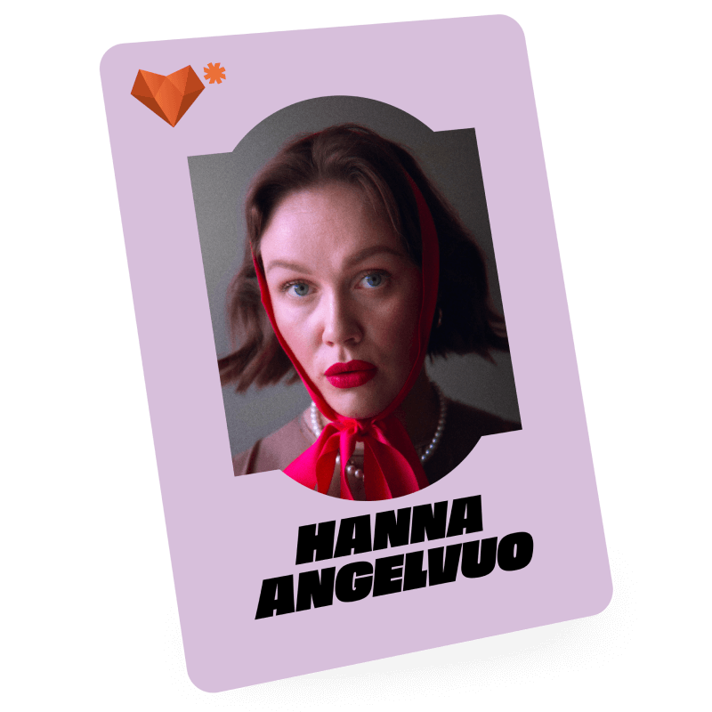 Card with Hanna Angelvuo image